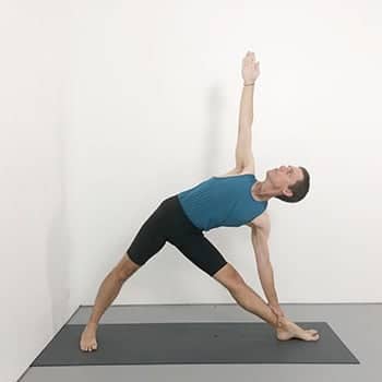 trikonasana beginner iyengar yoga pose