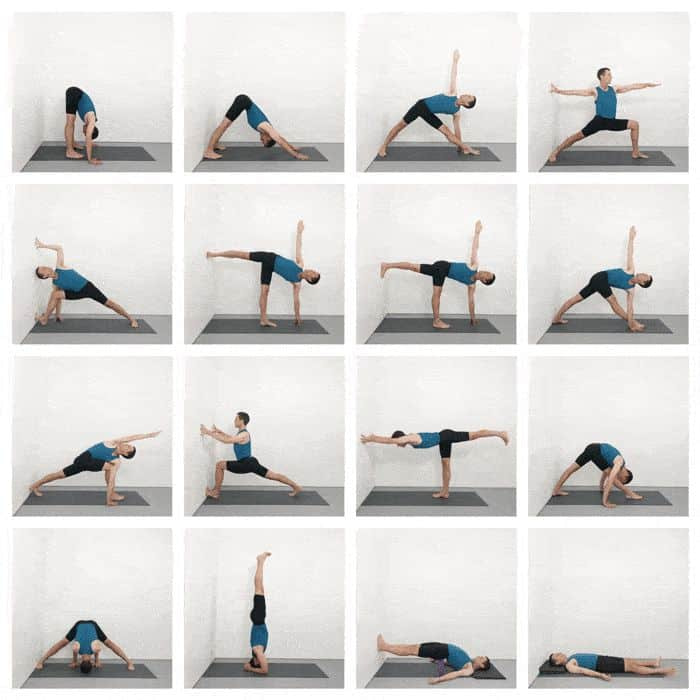 Iyengar Yoga Sequence of Poses For 