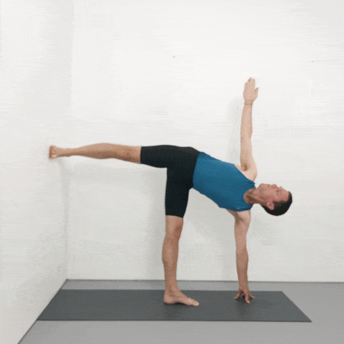 Ardha Chandrasana yoga pose